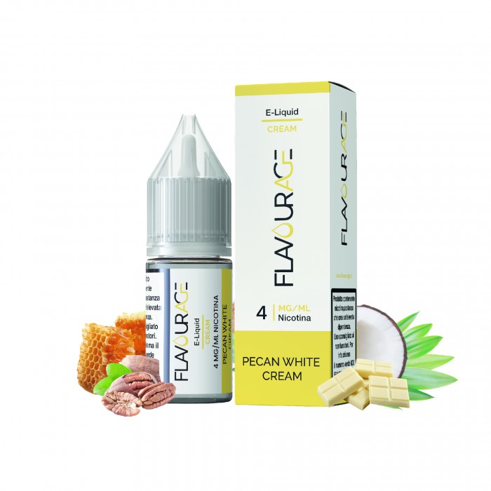 PECAN WHITE CREAM 04 - LIQUIDI PRONTI FLAVOURAGE 10ML