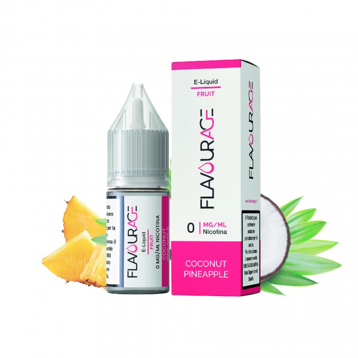 COCONUT PINEAPPLE 0 - LIQUIDI PRONTI FLAVOURAGE 10ML