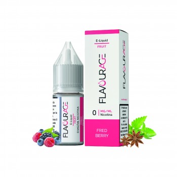 FRED BERRY 0- LIQUIDI PRONTI FLAVOURAGE 10ML