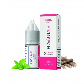 MINT LICORICE 0 - LIQUIDI PRONTI FLAVOURAGE 10ML