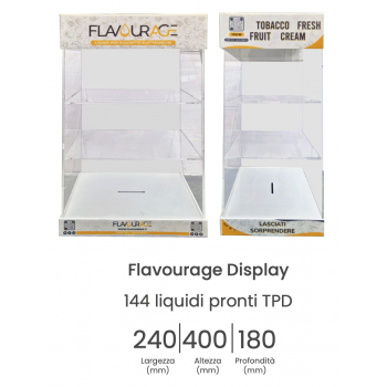ESPOSITORE FLAVOURAGE LIQUIDI PRONTI