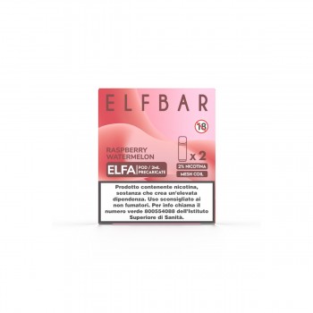 ELFBAR ELFA 2ML PREFILLED POD RASPBERRY WATERMELON 20