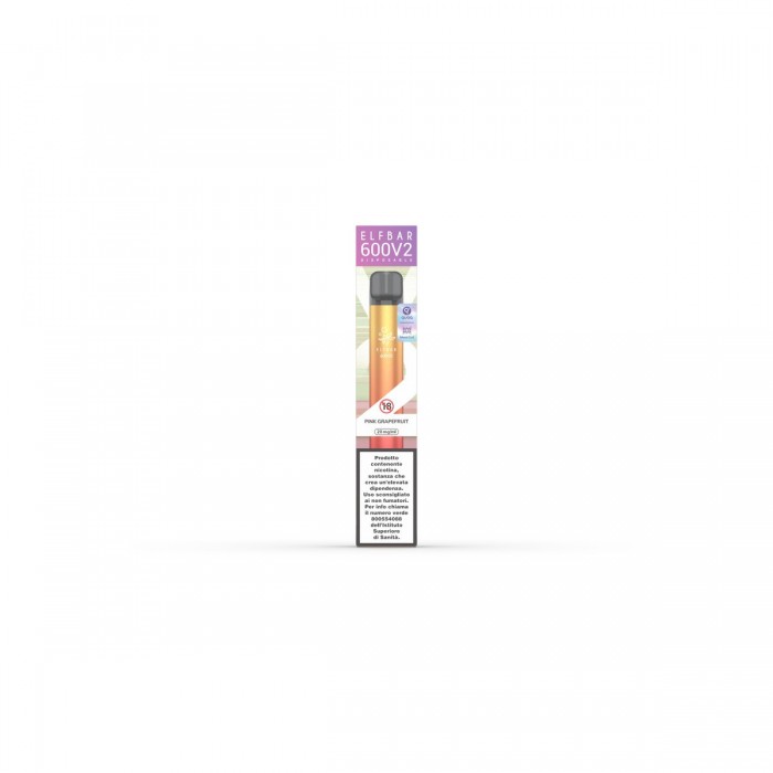 ELFBAR 600V2 DISPOSABLE PINK GRAPEFRUIT 20