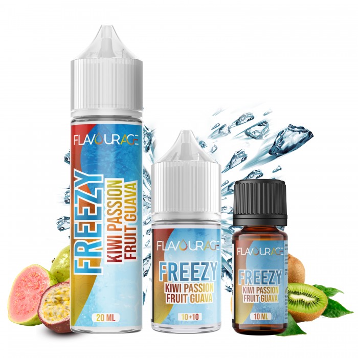 FREEZY KIWI PASSION FRUIT GUAVA 10+10