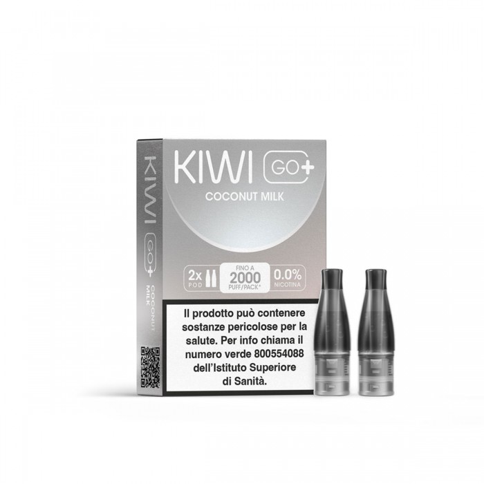 KIWI GO + POD - COCONUT MILK 0 MG/ML