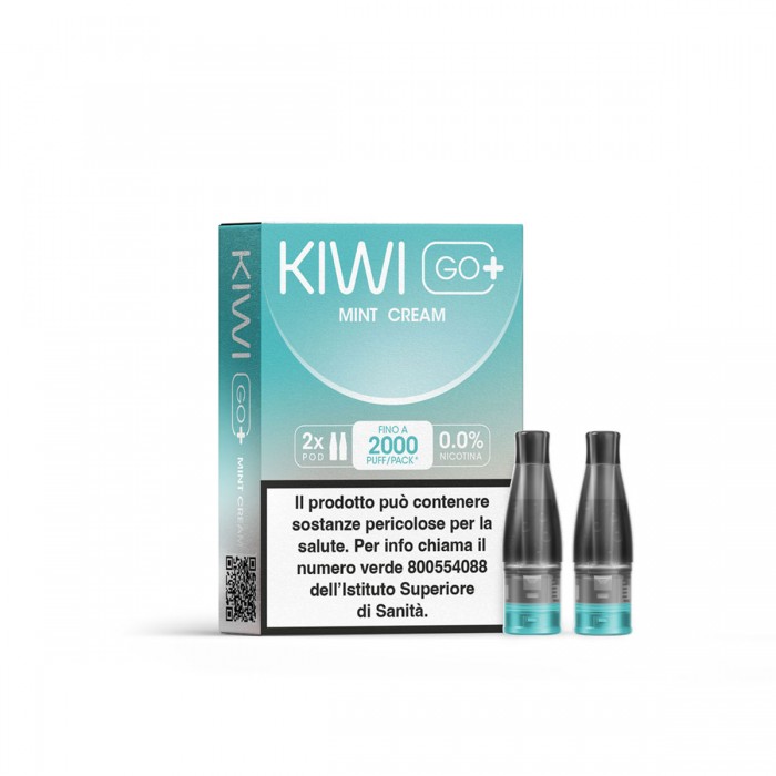 KIWI GO + POD - MINT CREAM 0 MG/ML