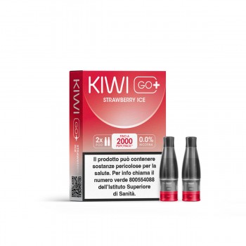 KIWI GO + POD - STRAWBERRY ICE 0 MG/ML