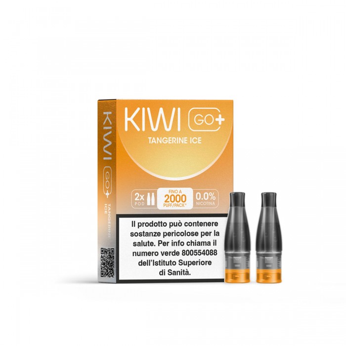 KIWI GO + POD - TANGERINE ICE 0 MG/ML