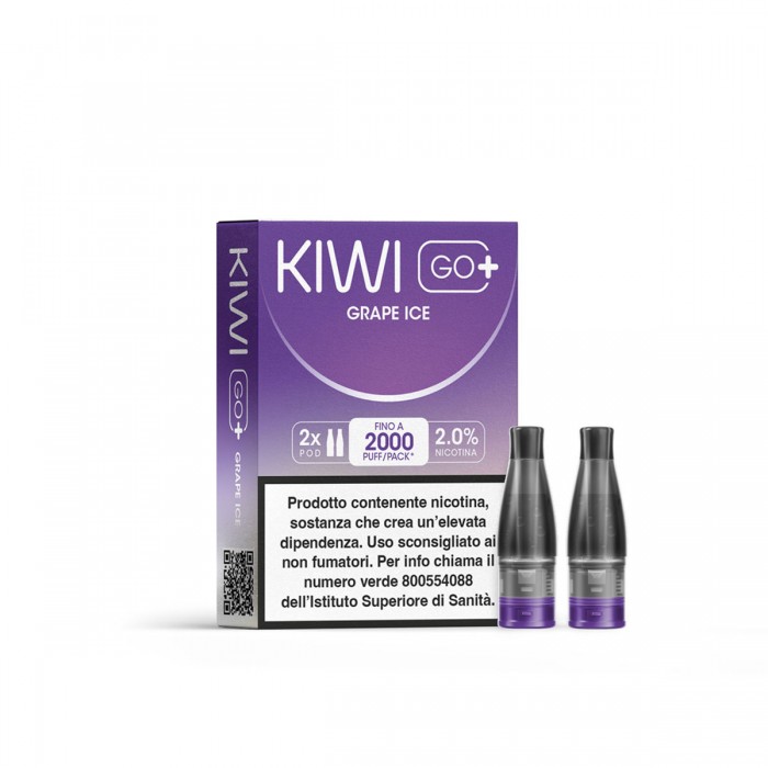 KIWI GO + POD - GRAPE ICE 20