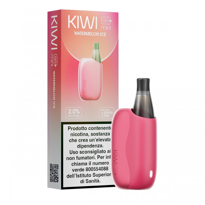 KIWI GO + MINI - STARTER KIT -WATERMELON ICE 0 MG/ML