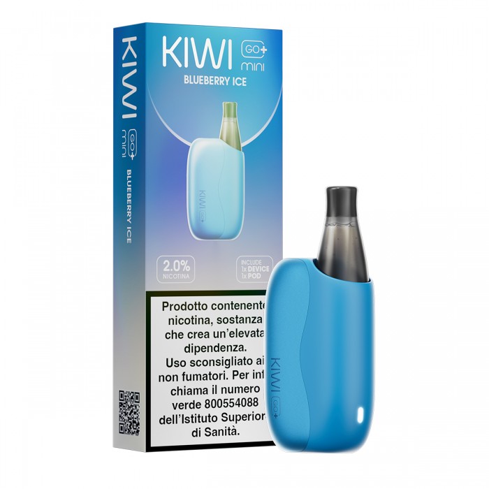 KIWI GO + MINI - STARTER KIT -BLUEBERRY ICE 20 MG/ML