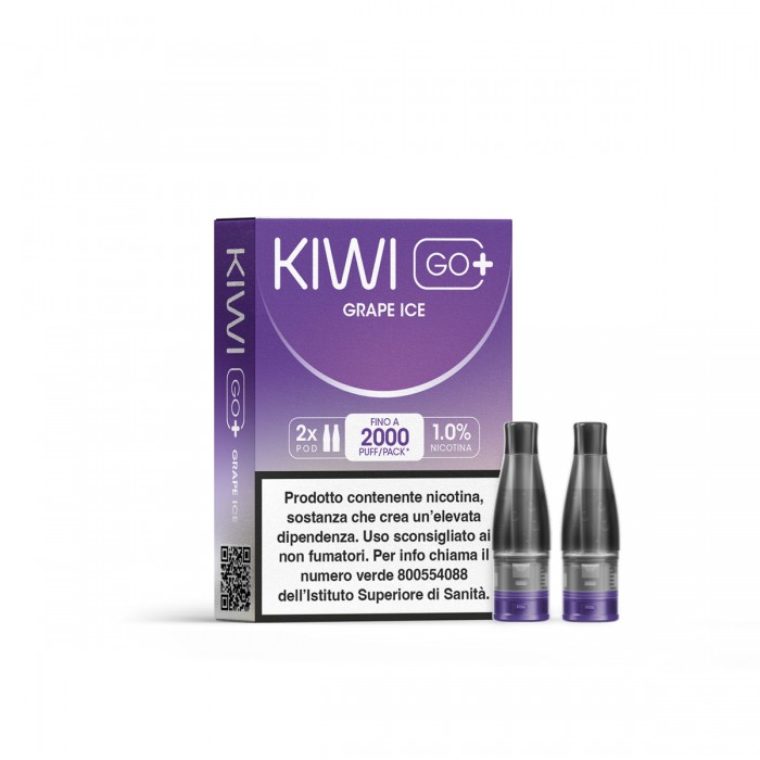 KIWI GO + POD - GRAPE ICE 10