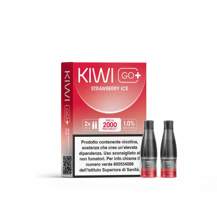 KIWI GO + POD - STRAWBERRY ICE 10