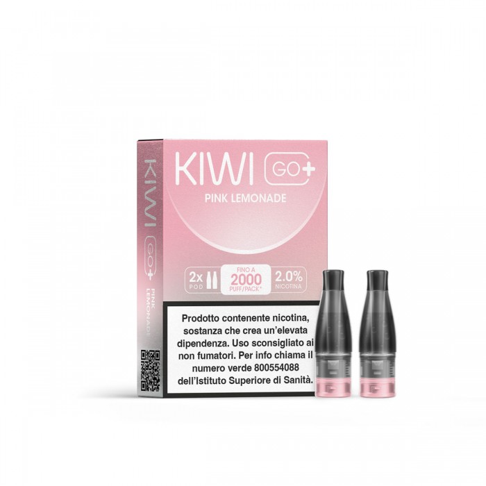 KIWI GO + POD - PINK LEMONADE 20
