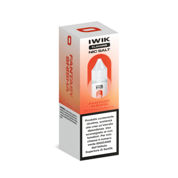 E-LIQUID FANTASY SHISHA - IWIK - 10 ML - NICOTINA 10 MG NIC SALT