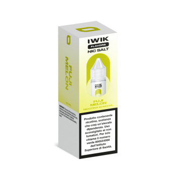 E-LIQUID FUJI MELON - IWIK - 10 ML - NICOTINA 10 MG NIC SALT