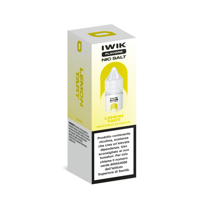 E-LIQUID LEMON TART - IWIK - 10 ML - NICOTINA 10 MG NIC SALT