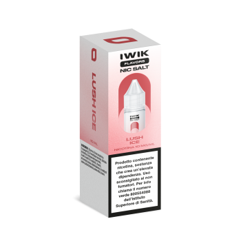 E-LIQUID LUSH ICE - IWIK - 10 ML - NICOTINA 10 MG NIC SALT