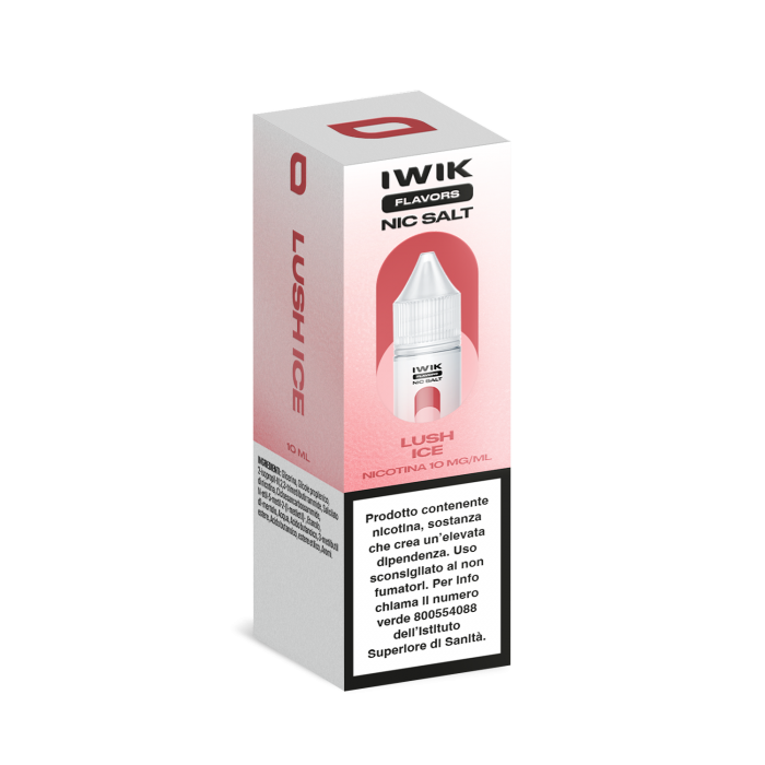 E-LIQUID LUSH ICE - IWIK - 10 ML - NICOTINA 10 MG NIC SALT