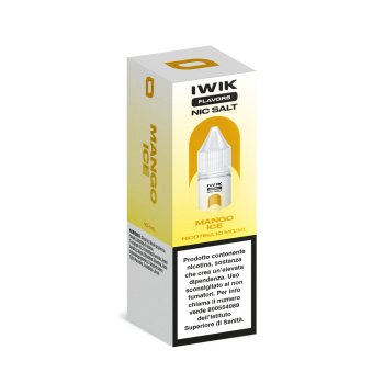 E-LIQUID MANGO ICE - IWIK - 10 ML - NICOTINA 10 MG NIC SALT