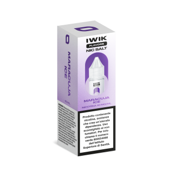 E-LIQUID MARACUJA ICE - IWIK - 10 ML - NICOTINA 10 MG NIC SALT