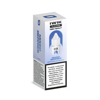 E-LIQUID MIXED BERRIES - IWIK - 10 ML - NICOTINA 10 MG NIC SALT