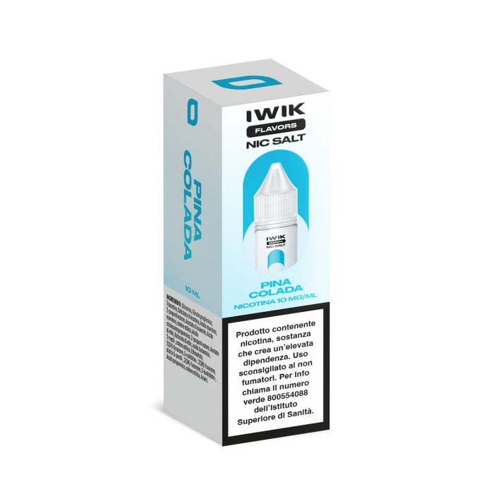 E-LIQUID PINA COLADA - IWIK - 10 ML - NICOTINA 10 MG NIC SALT
