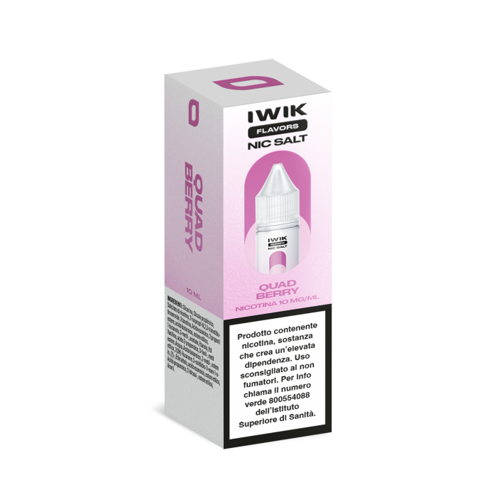 E-LIQUID QUAD BERRY - IWIK - 10 ML - NICOTINA 10 MG NIC SALT