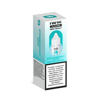 E-LIQUID STRAWBERRY KIWI - IWIK - 10 ML - NICOTINA 10 MG NIC SALT