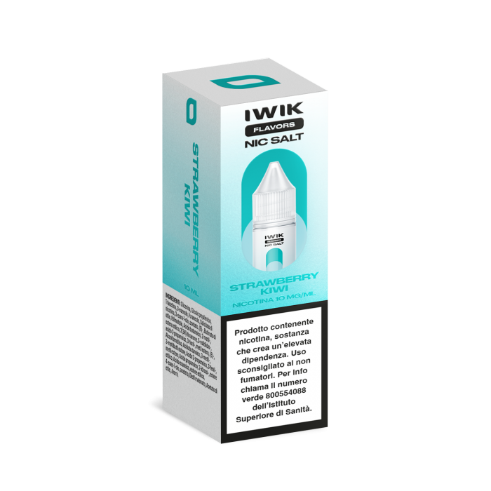 E-LIQUID STRAWBERRY KIWI - IWIK - 10 ML - NICOTINA 10 MG NIC SALT