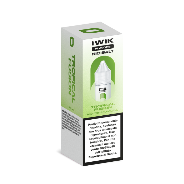 E-LIQUID TROPICAL FUSION - IWIK - 10 ML - NICOTINA 10 MG NIC SALT