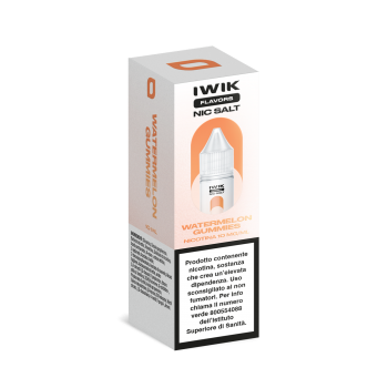 E-LIQUID WATERMELON GUMMIES - IWIK - 10 ML - NICOTINA 10 MG NIC SALT
