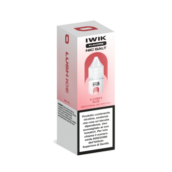 E-LIQUID LUSH ICE - IWIK - 10 ML - NICOTINA 20 MG NIC SALT