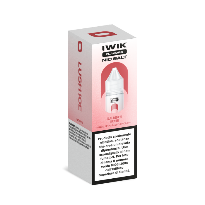 E-LIQUID LUSH ICE - IWIK - 10 ML - NICOTINA 20 MG NIC SALT