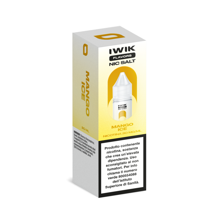 E-LIQUID MANGO ICE - IWIK - 10 ML - NICOTINA 20 MG NIC SALT
