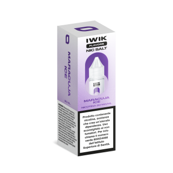 E-LIQUID MARACUJA ICE - IWIK - 10 ML - NICOTINA 20 MG NIC SALT