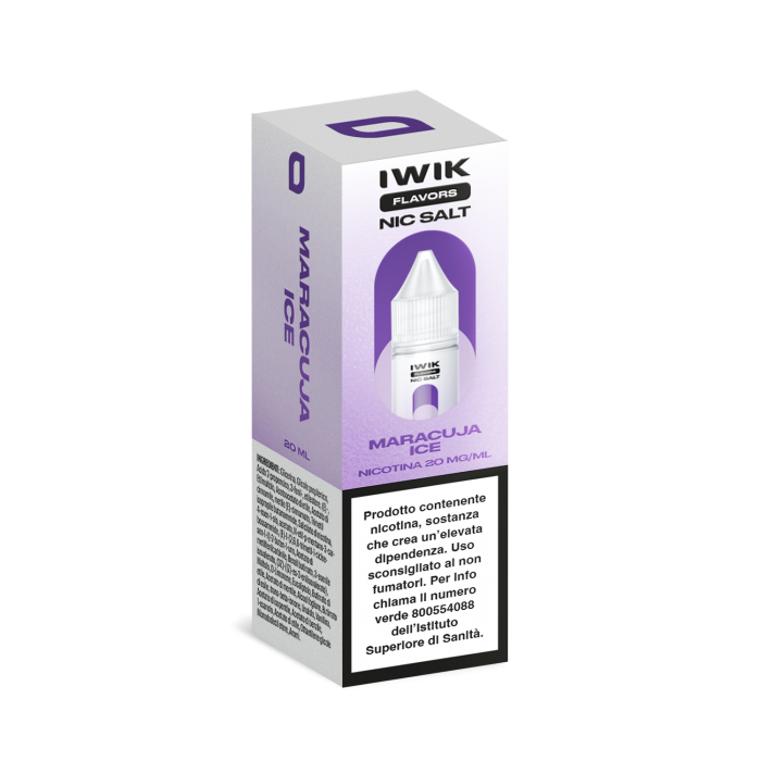 E-LIQUID MARACUJA ICE - IWIK - 10 ML - NICOTINA 20 MG NIC SALT