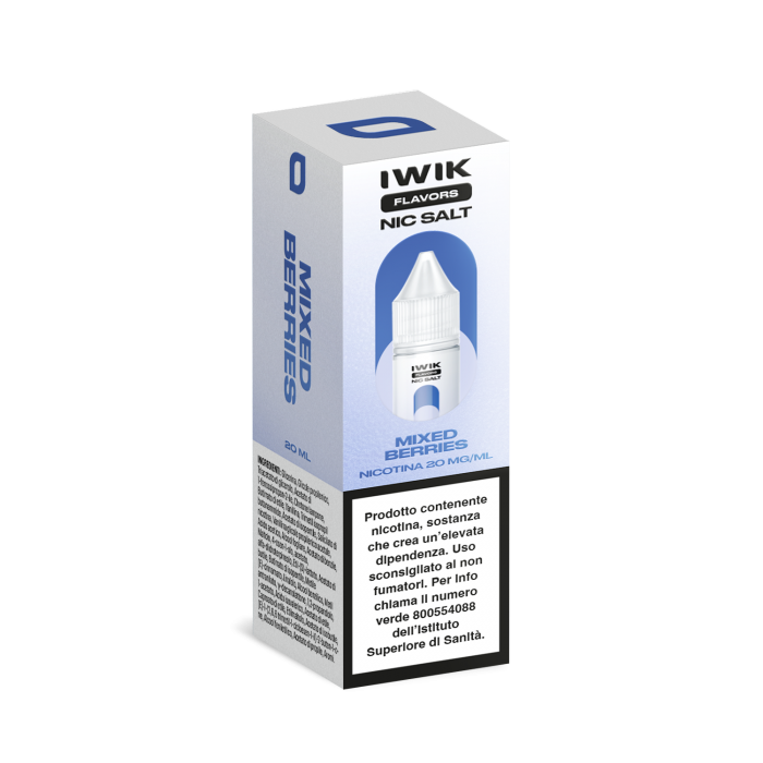 E-LIQUID MIXED BERRIES - IWIK - 10 ML - NICOTINA 20 MG NIC SALT