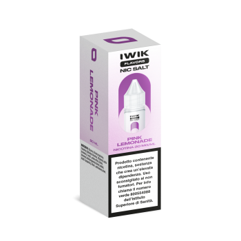 E-LIQUID PINK LEMONADE - IWIK - 10 ML - NICOTINA 20 MG NIC SALT