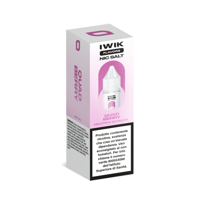 E-LIQUID QUAD BERRY - IWIK - 10 ML - NICOTINA 20 MG NIC SALT