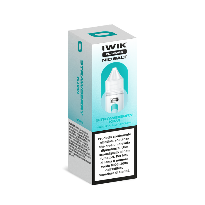 E-LIQUID STRAWBERRY KIWI - IWIK - 10 ML - NICOTINA 20 MG NIC SALT