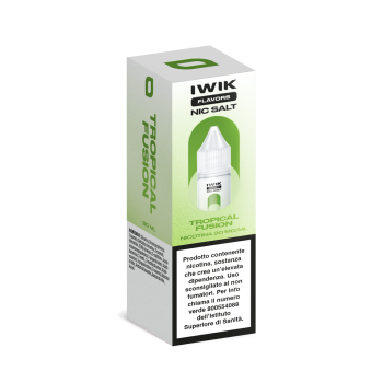 E-LIQUID TROPICAL FUSION - IWIK - 10 ML - NICOTINA 20 MG NIC SALT
