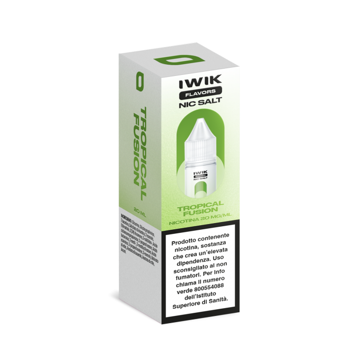E-LIQUID TROPICAL FUSION - IWIK - 10 ML - NICOTINA 20 MG NIC SALT