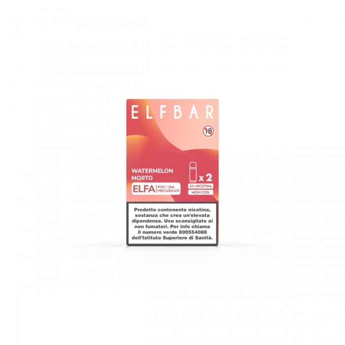 ELFBAR ELFA 2ML PREFILLED POD WATERMELON MOJITO 20