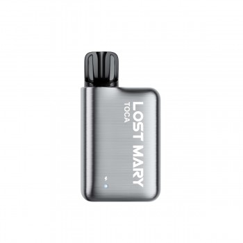 LOST MARY TOCA METAL KIT BRUSHED STAINLESS + PINEAPPLE LEMON QI 20 MG/ML
