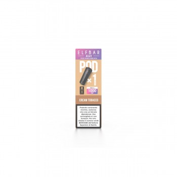 ELFBAR 4IN1 2ML PREFILLED POD CREAM TOBACCO 20 mg/ml