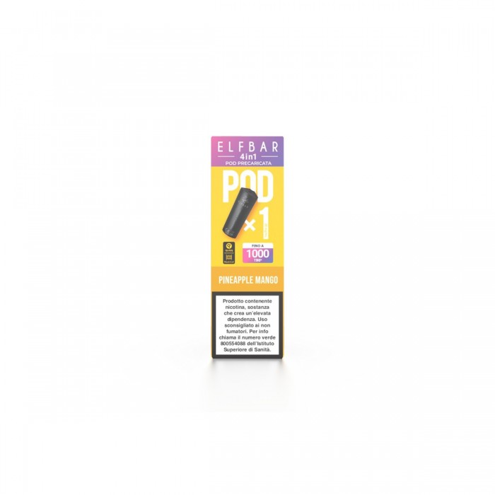ELFBAR 4IN1 2ML PREFILLED POD PINEAPPLE MANGO 20 mg/ml