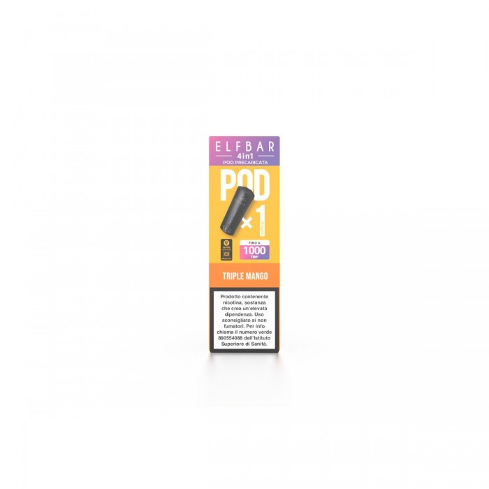 ELFBAR 4IN1 2ML PREFILLED POD TRIPLE MANGO 20 mg/ml