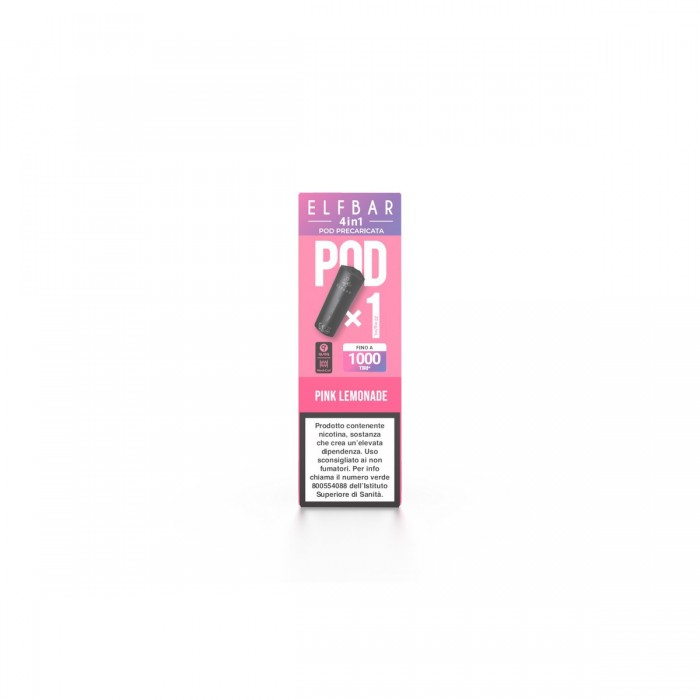 ELFBAR 4IN1 2ML PREFILLED POD PINK LEMONADE 20 mg/ml