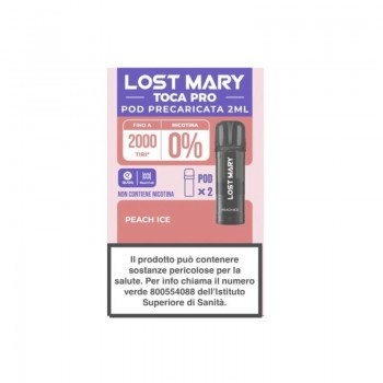LOST MARY TOCA AIR POD PRO 0MG PEACH ICE